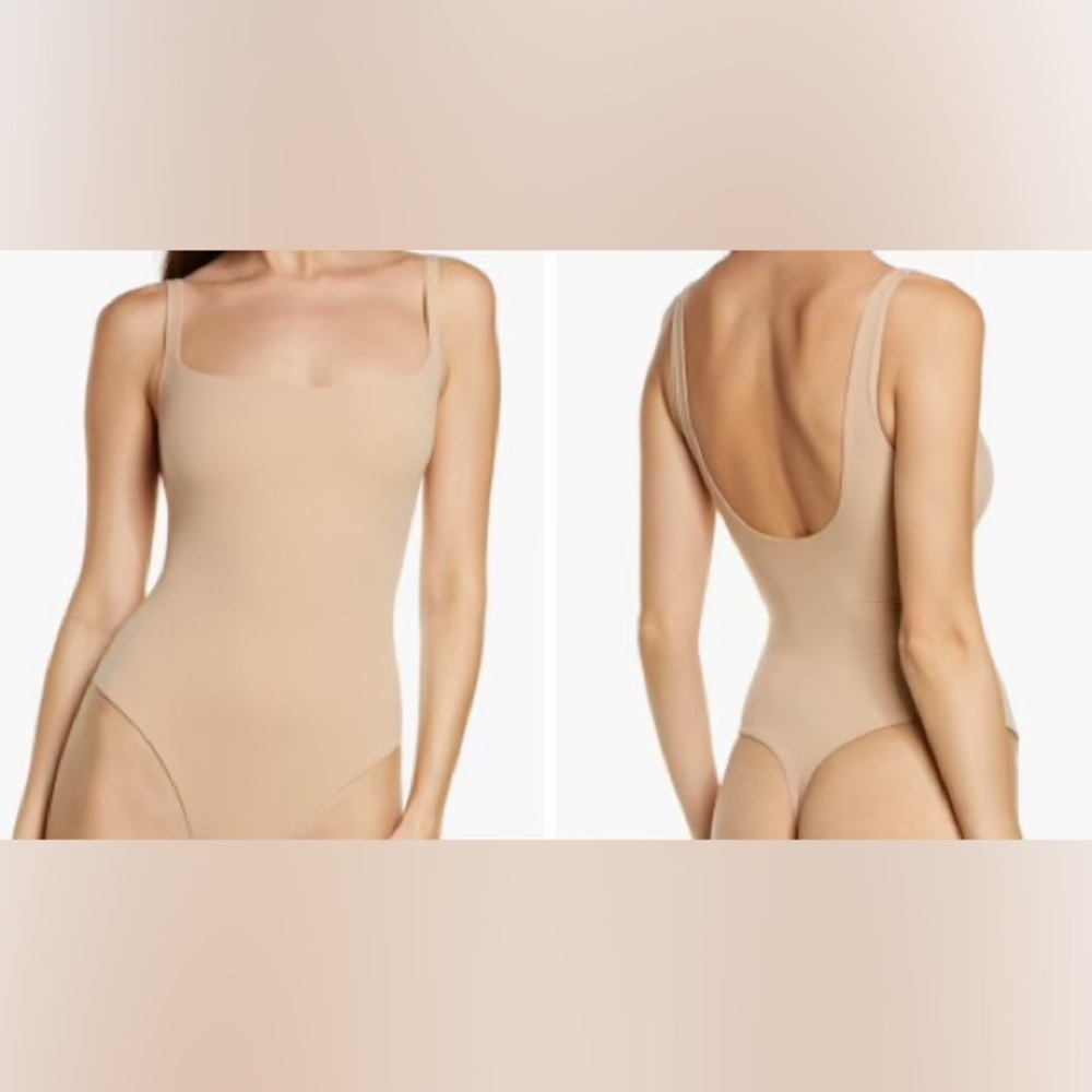 SKIMS Fits Everybody Square Neck Bodysuit